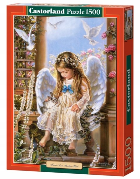 Puzzle 1500 elementów Delikatna miłość Sandra Kuck Castorland
