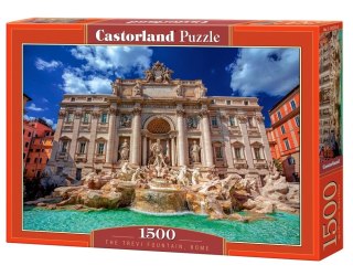 Puzzle 1500 elementów Fontanna di Trevi, Rzym Castorland