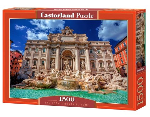 Puzzle 1500 elementów Fontanna di Trevi, Rzym Castorland