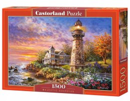 Puzzle 1500 elementów Latarnia morska na brzegu Castorland