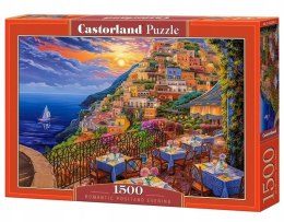 Puzzle 1500 elementów Romantyczny wieczór w Positano Castorland