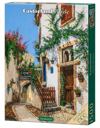 Puzzle 1500 elementów Ulica we Włoszech Włochy Castorland