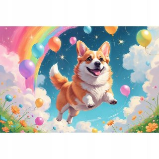 Puzzle 160 elementów Najlepszy przyjaciel człowieka 13326 Trefl Piesek