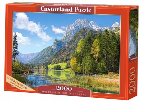 Puzzle 2000 elementów Schronisko Górskie w Alpach Castorland