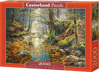 Puzzle 2000 elementów Wspomnienie z jesiennego lasu Castorland