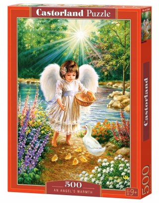 Puzzle 500 elementów Ciepło Aniołka Aniołek Castorland