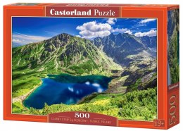Puzzle 500 elementów Czarny Staw Gąsienicowy Tatry Castorland