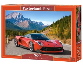 Puzzle 500 elementów Górska Przejażdzka Samochód Sportowy Castorland