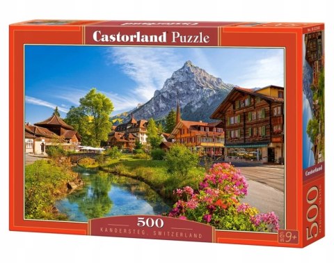 Puzzle 500 elementów Kandersteg Szwajcaria Castorland