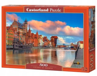 Puzzle 500 elementów Kolory Gdańska Gdańsk Castorland