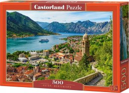 Puzzle 500 elementów Kotor Czarnogóra Castorland