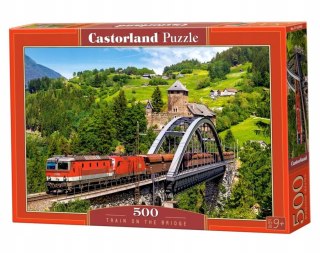 Puzzle 500 elementów Pociąg na Moście Castorland