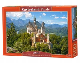 Puzzle 500 elementów Zamek Neuschwanstein Niemcy Castorland