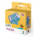 Puzzle Dodo 16 elementów Słonik 3+