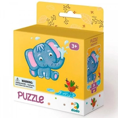 Puzzle Dodo 16 elementów Słonik 3+