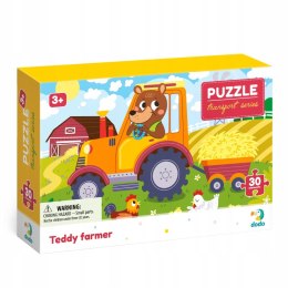 Puzzle Dodo 30 elementów Farmer Teddy na Farmie Wieś