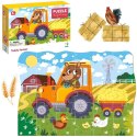 Puzzle Dodo 30 elementów Farmer Teddy na Farmie Wieś