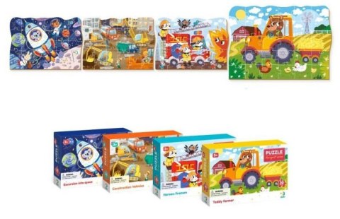 Puzzle Dodo 30 elementów Maszyny budowlane