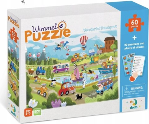 Puzzle Dodo 60 elementów Wspaniały Transport