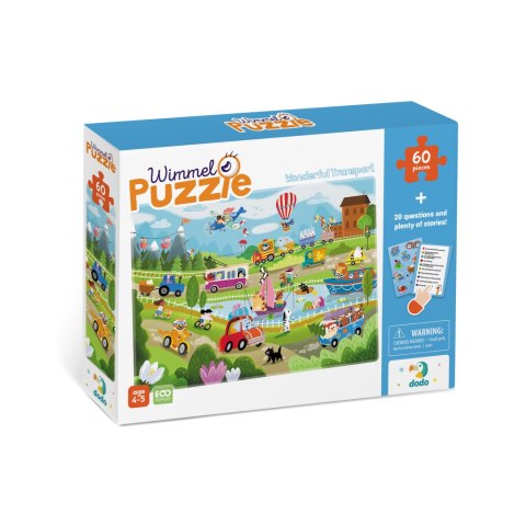 Puzzle Dodo 60 elementów Wspaniały Transport