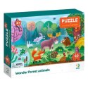 Puzzle Dodo 60 elementów Zwierzęta leśne
