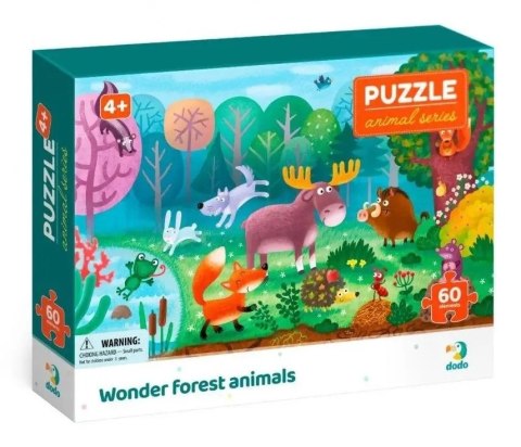Puzzle Dodo 60 elementów Zwierzęta leśne