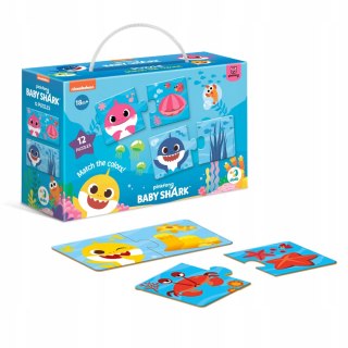 Puzzle Dodo Dopasuj Kolory Baby Shark