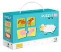 Puzzle Dodo Puzzle do pary Duo 12 elementów 12x2 Zwierzęta 12 układanek