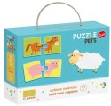 Puzzle Dodo Puzzle do pary Duo 12 elementów 12x2 Zwierzęta 12 układanek