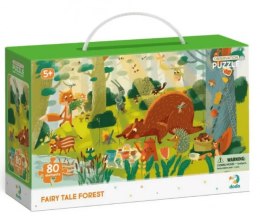 Puzzle Dodo Puzzle obserwacyjne 80 elementów Bajkowy las