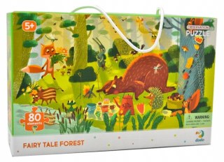 Puzzle Dodo Puzzle obserwacyjne 80 elementów Bajkowy las