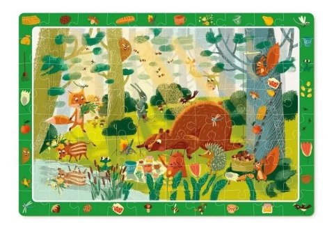 Puzzle Dodo Puzzle obserwacyjne 80 elementów Bajkowy las
