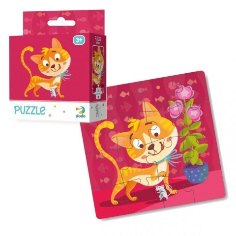 Puzzle Dodo Toys 16 elementów Puzzle 16 Kotek