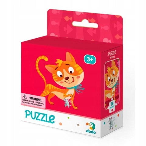 Puzzle Dodo Toys 16 elementów Puzzle 16 Kotek