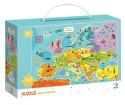 Puzzle Dodo Toys Mapa Europy 100 elementów