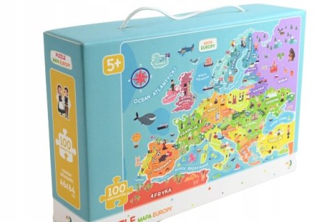 Puzzle Dodo Toys Mapa Europy 100 elementów