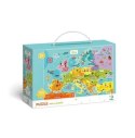 Puzzle Dodo Toys Mapa Europy 100 elementów