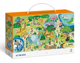 Puzzle Dodo Toys Obserwacyjne 80 elementów W zoo
