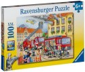 Puzzle Ravensburger Puzzle 100 elementów Puzzle XXL Straż pożarna 10822