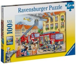 Puzzle Ravensburger Puzzle 100 elementów Puzzle XXL Straż pożarna 10822