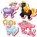 Puzzle Roter Kafer Puzzle Baby 16 elementów Baby farma