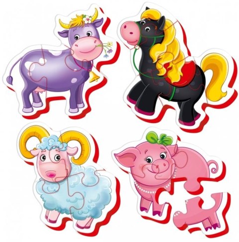 Puzzle Roter Kafer Puzzle Baby 16 elementów Baby farma