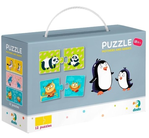 Puzzle do Pary Dodo Toys Mamy i dzieci 12x2 elementy