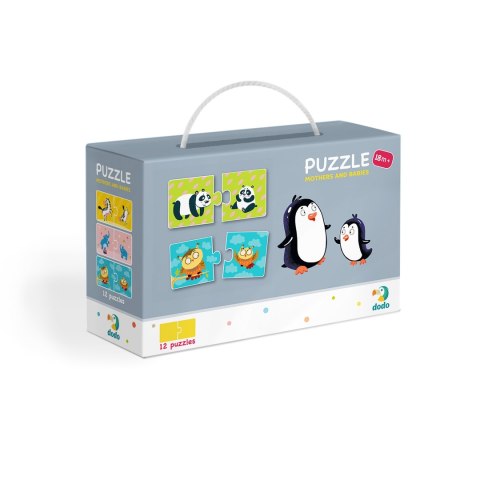 Puzzle do Pary Dodo Toys Mamy i dzieci 12x2 elementy
