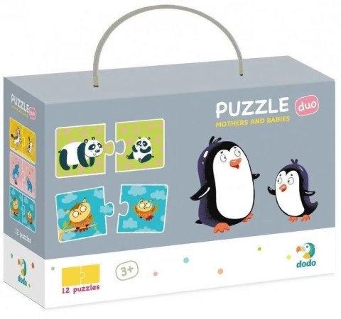 Puzzle do Pary Dodo Toys Mamy i dzieci 12x2 elementy
