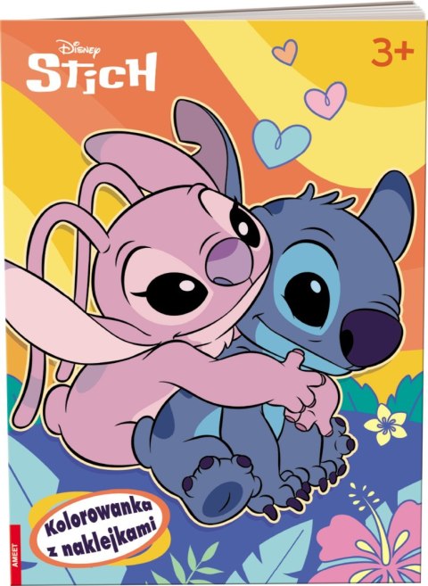 Stich Kolorowanka z Naklejkami Ameet Malowanka