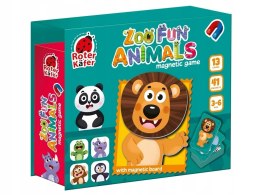 Układanka magnetyczna Zabawne zwierzęta w Zoo Roter Kafer Dla dzieci