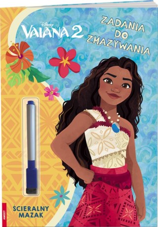 Vaiana 2 Zadania do zmazywania Ameet + Ścieralny Mazak
