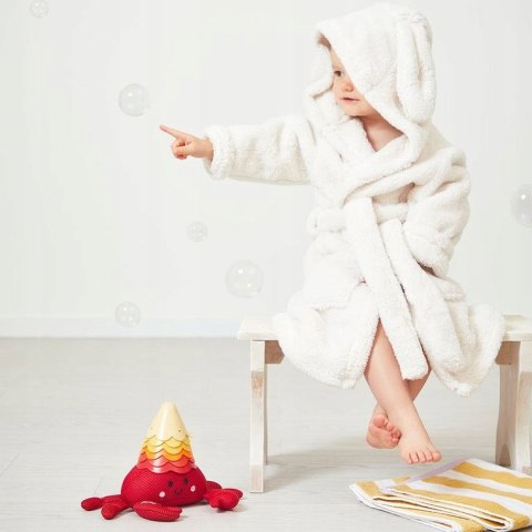 Zabawka do kąpieli krab z muszelkami 10 m+ Janod