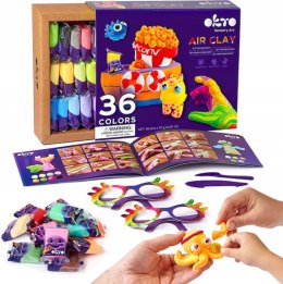 Zestaw Kreatywny samoutwardzalny 36 pastelowych odcieni OKTO